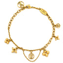 ルイヴィトン LOUIS VUITTON ブラスレ ブルーミング M64858 ゴールド GP ブレスレット モノグラムフラワー LVサークル