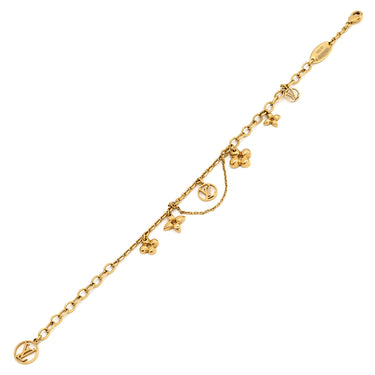 ルイヴィトン LOUIS VUITTON ブラスレ ブルーミング M64858 ゴールド GP ブレスレット モノグラムフラワー LVサークル