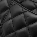 シャネル CHANEL ココハンドル 24 ブラック ラムスキン 2WAYバッグ マットゴールド金具 トップハンドル ココマーク