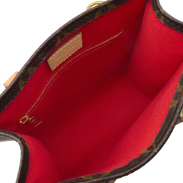 ルイヴィトン LOUIS VUITTON サックプラ BB M46265 モノグラム モノグラムキャンバス 2WAYバッグ ゴールド金具 茶 ショルダーバッグ トートバッグ