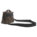 ルイヴィトン LOUIS VUITTON LV トレイル メッセンジャー M46972 モノグラム モノグラムマカサー 2WAYバッグ ブラック金具 茶 黒