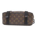 ルイヴィトン LOUIS VUITTON LV トレイル メッセンジャー M46972 モノグラム モノグラムマカサー 2WAYバッグ ブラック金具 茶 黒