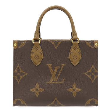 ルイヴィトン LOUIS VUITTON オンザゴー PM M46373 モノグラムリバース モノグラムキャンバス モノグラムリバースキャンバス 2WAYバッグ ゴールド金具 ショルダー ハンドバッグ