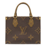 ルイヴィトン LOUIS VUITTON オンザゴー PM M46373 モノグラムリバース モノグラムキャンバス モノグラムリバースキャンバス 2WAYバッグ ゴールド金具 ショルダー ハンドバッグ