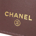 シャネル CHANEL マトラッセ コンパクトウォレット AP0230 ブラック キャビアスキン 三つ折り財布 ゴールド金具 ココマーク ミニ財布
