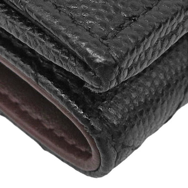 シャネル CHANEL マトラッセ コンパクトウォレット AP0230 ブラック キャビアスキン 三つ折り財布 ゴールド金具 ココマーク ミニ財布