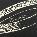 エルメス HERMES ツイリー ブラック×グリス×クレーム シルク スカーフ 新品 未使用 【ブリッド・ア・ブロック/詩的な目録】