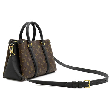 ルイヴィトン LOUIS VUITTON スフロ NV BB M44898 モノグラム×ブラック モノグラムキャンバス レザー 2WAYバッグ ゴールド金具 アルファベット刻印入り
