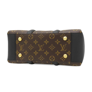 ルイヴィトン LOUIS VUITTON スフロ NV BB M44898 モノグラム×ブラック モノグラムキャンバス レザー 2WAYバッグ ゴールド金具 アルファベット刻印入り
