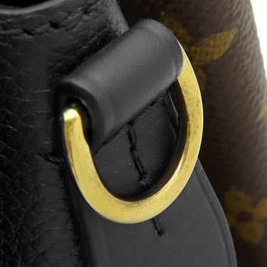 ルイヴィトン LOUIS VUITTON スフロ NV BB M44898 モノグラム×ブラック モノグラムキャンバス レザー 2WAYバッグ ゴールド金具 アルファベット刻印入り