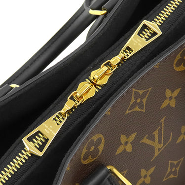 ルイヴィトン LOUIS VUITTON スフロ NV BB M44898 モノグラム×ブラック モノグラムキャンバス レザー 2WAYバッグ ゴールド金具 アルファベット刻印入り