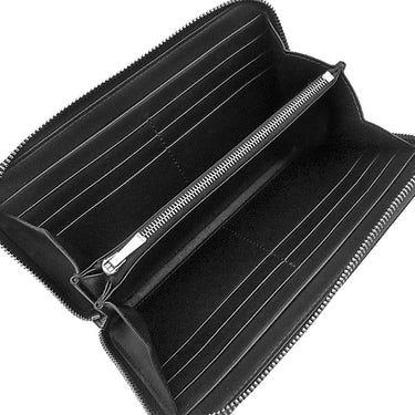 セリーヌ CELINE ラージ ジップウォレット 10B553FQC.38SI ブラック カーフ 長財布 シルバー金具 トリオンフ エンボス加工