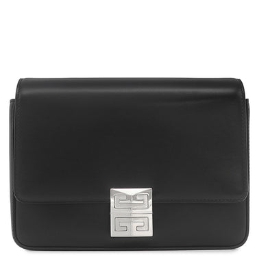 ジバンシイ GIVENCHY レザーボックス 4Gバッグ BB50HDB15S ブラック レザー ショルダーバッグ シルバー金具 黒 ショルダー ロゴ