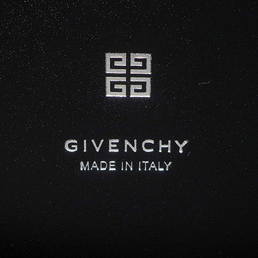 ジバンシイ GIVENCHY レザーボックス 4Gバッグ BB50HDB15S ブラック レザー ショルダーバッグ シルバー金具 黒 ショルダー ロゴ