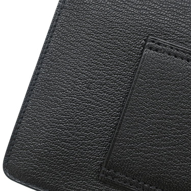 エルメス HERMES ロウリス ルリ スリム ブラック シェーブル 二つ折り財布 ゴールド金具 コンパクトウォレット ベルトバッグ