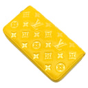 ルイヴィトン LOUIS VUITTON ジッピーウォレット クッサン M13699 ギンコイエロー レザー 長財布 ゴールド金具 モノグラム エンボス ラウンドファスナー