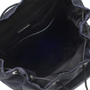プラダ PRADA TESSUTO MONTAG バックパック 2VZ135 ネイビー ナイロン リュック・デイパック シルバー金具 紺 トライアングルロゴ