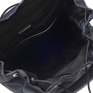 プラダ PRADA TESSUTO MONTAG バックパック 2VZ135 ネイビー ナイロン リュック・デイパック シルバー金具 紺 トライアングルロゴ