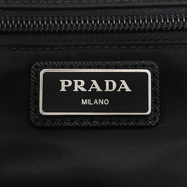 プラダ PRADA TESSUTO MONTAG バックパック 2VZ135 ネイビー ナイロン リュック・デイパック シルバー金具 紺 トライアングルロゴ