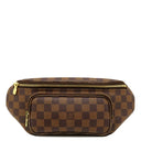 ルイヴィトン LOUIS VUITTON メルヴィール N51172 ダミエエベヌ ダミエキャンバス ボディバッグ ゴールド金具 茶 バムバッグ ウエストポーチ
