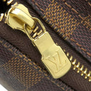 ルイヴィトン LOUIS VUITTON メルヴィール N51172 ダミエエベヌ ダミエキャンバス ボディバッグ ゴールド金具 茶 バムバッグ ウエストポーチ