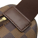 ルイヴィトン LOUIS VUITTON メルヴィール N51172 ダミエエベヌ ダミエキャンバス ボディバッグ ゴールド金具 茶 バムバッグ ウエストポーチ