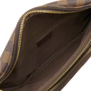 ルイヴィトン LOUIS VUITTON メルヴィール N51172 ダミエエベヌ ダミエキャンバス ボディバッグ ゴールド金具 茶 バムバッグ ウエストポーチ