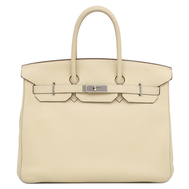 エルメス HERMES バーキン35 パーシュマン トリヨンクレマンス ハンドバッグ シルバー金具