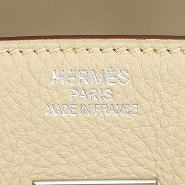 エルメス HERMES バーキン35 パーシュマン トリヨンクレマンス ハンドバッグ シルバー金具
