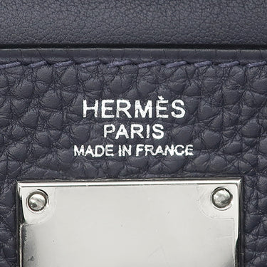 エルメス HERMES ケリー アッカド PM ブルーニュイ トゴ ボディバッグ シルバー金具 ショルダー