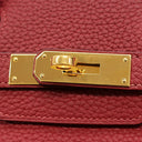エルメス HERMES バーキン30 ルージュグレナ トゴ ハンドバッグ ゴールド金具 赤