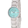 腕時計 ティファニー Tiffany & Co アトラス 2ハンド 63320811 クオーツ レディース 純正ダイヤ ティファニーブル― 水色