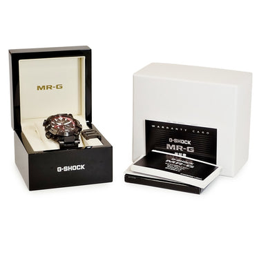 腕時計 カシオ CASIO G-SHOCK MR-G フロッグマン MRG-BF1000B-1AJR クオーツ メンズ 新品同様 ブラック タフソーラー タイドグラフ