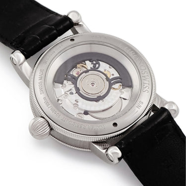 腕時計 クロノスイス CHRONOSWISS フライング レギュレーター オープンギア CH-8753-BKBK 自動巻き メンズ スモールセコンド 黒