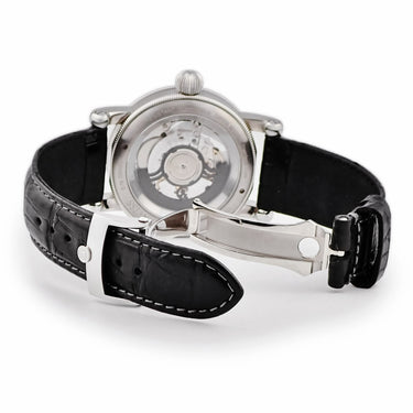 腕時計 クロノスイス CHRONOSWISS フライング レギュレーター オープンギア CH-8753-BKBK 自動巻き メンズ スモールセコンド 黒