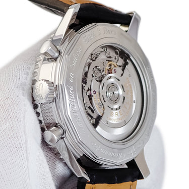 腕時計 ブライトリング BREITLING ナビタイマー 01 AB012721/BD09 AB0127 自動巻き メンズ ブラック クロノグラフ 回転ベゼル