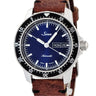 腕時計 ジン SINN パイロット ウォッチ 104.ST.SA.IB 自動巻き メンズ ブルー 青 サンレイ デイデイト 回転ベゼル バー