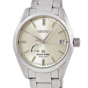 腕時計 グランドセイコー Grand Seiko スプリングドライブ マスターショップ限定 SBGA083 9R65-0BH0 自動巻き メンズ シルバー デイト