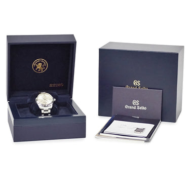 腕時計 グランドセイコー Grand Seiko スプリングドライブ マスターショップ限定 SBGA083 9R65-0BH0 自動巻き メンズ シルバー デイト