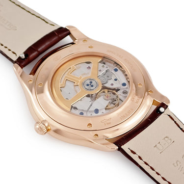 腕時計 ジャガールクルト JAEGER LECOULTRE マスター ウルトラシン Q128255J 174.2.37.S 自動巻き メンズ K18RG無垢 ウルトラスリム デイト