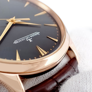 腕時計 ジャガールクルト JAEGER LECOULTRE マスター ウルトラシン Q128255J 174.2.37.S 自動巻き メンズ K18RG無垢 ウルトラスリム デイト
