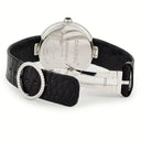 腕時計 シャネル CHANEL マドモアゼル プリヴェ H3096 クオーツ レディース K18WG無垢 純正ダイヤ 黒 オニキス 白 シェル ツバキ