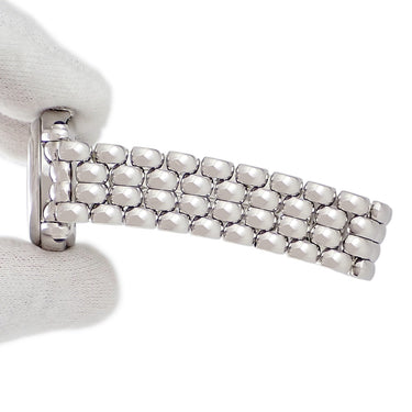 腕時計 ショパール CHOPARD ハッピースポーツ 27/8250-23 クオーツ レディース 純正ダイヤ スイング ピンク シェル 月 星
