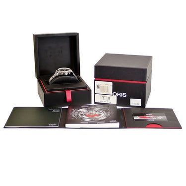 腕時計 オリス ORIS アーティックス GT クロノグラフ 01 674 7661 4174-07 8 22 85 自動巻き メンズ ブラック デイト 回転ベゼル