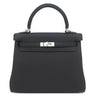 エルメス HERMES ケリー25 内縫い ブラック トゴ 2WAYバッグ マットシルバー金具 新品 未使用 黒 2026年製