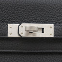 エルメス HERMES ケリー25 内縫い ブラック トゴ 2WAYバッグ マットシルバー金具 新品 未使用 黒 2026年製