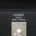 エルメス HERMES ケリー25 内縫い ブラック トゴ 2WAYバッグ マットシルバー金具 新品 未使用 黒 2026年製