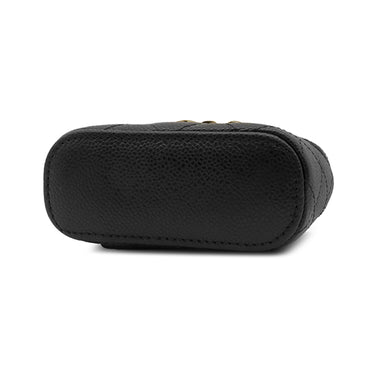 シャネル CHANEL マトラッセ スモール バニティケース AP2503 ブラック キャビアスキン ショルダーバッグ ゴールド金具 黒 ポシェット