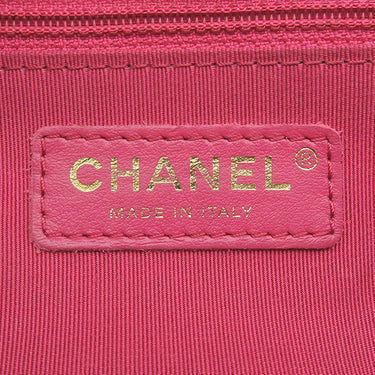 シャネル CHANEL マトラッセ フルフラップ チェーンショルダー ブラック キャビアスキン ショルダーバッグ ヴィンテージ金具 黒 ピンク ココマーク