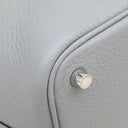 エルメス Hermes ピコタンロック 18 PM グリパンタン トリヨンクレマンス ハンドバッグ シルバー金具 新品 未使用 グレー 2025年製